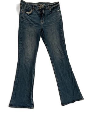American Eagle Outfitters Dark Indigo Flare Jeans